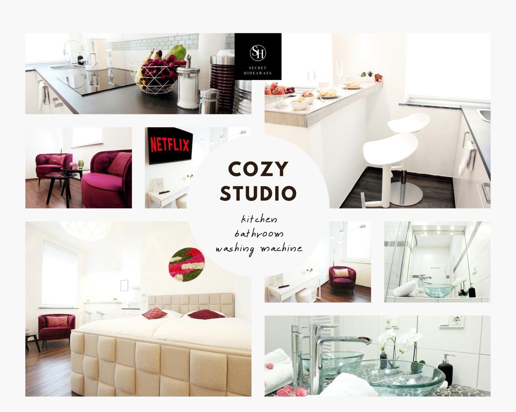 Secret Hideaways Cozystudio Superior Apartments Mit Wifi L 450M Bis Uni L Messe L Flughafen L Zoo Duisburg Exterior photo